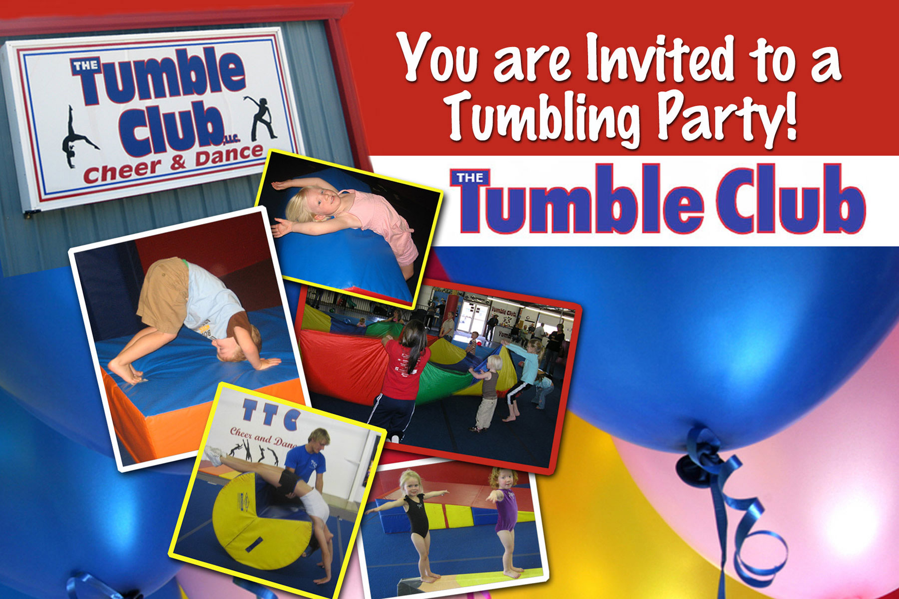 The Tumble Club Birthday Party